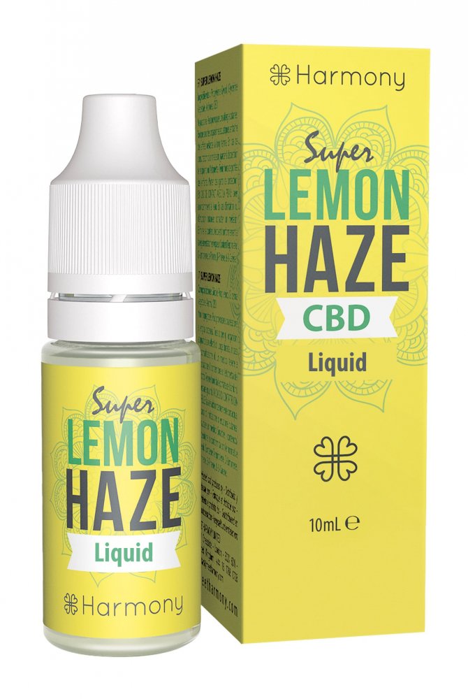 Harmony CBD-vloeistof Super Lemon Haze 10 ml
