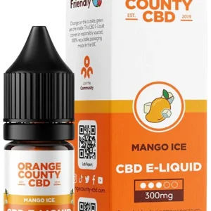 Orange County CBD E-Liquid Mango Ice